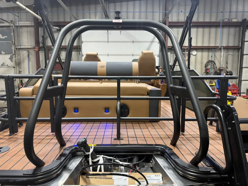 Slide: The Image of Bentley Pontoons Elite 200HP 223 Swingback Tritoon 2026 - 52