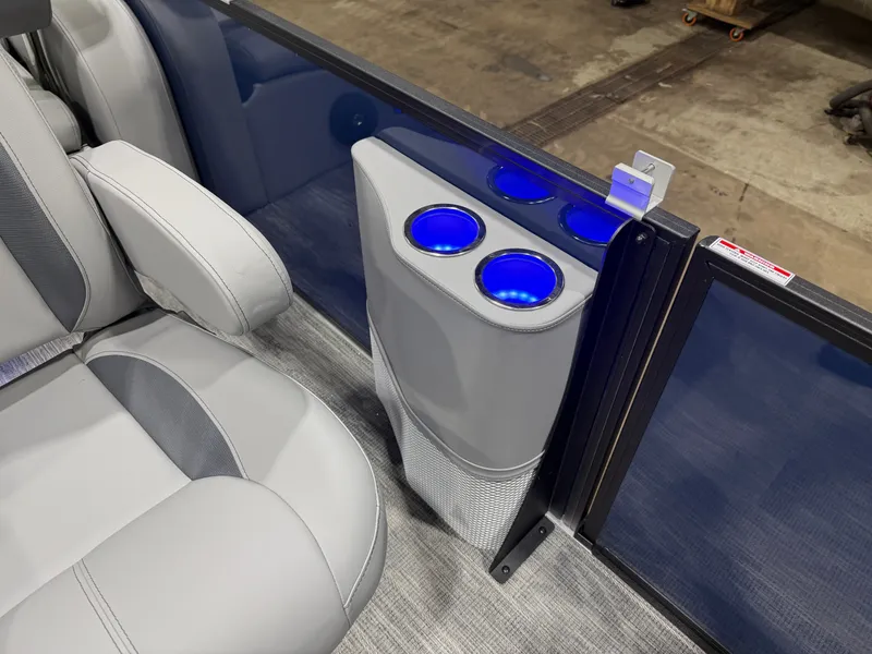 Slide: The Image of Bentley Pontoons Legacy 223 Swingback Tritoon & Honda 4-Stroke EFI 2026 - 26