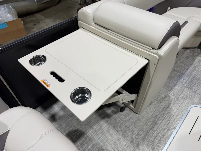 Slide: The Image of Bentley Pontoons Legacy 223 Navigator Quad Lounge Tritoon & Honda 4-Stroke EFI 2026 - 27