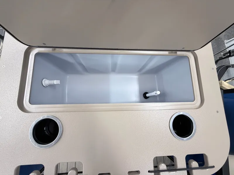 Slide: The Image of Sylvan X3 Party Fish 2026, Platinum Package, interior storage view. - 16