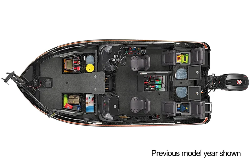 Slide: The Image of 2026 Nitro ZV19 Sport boat on snowy trailer with FedEx truck in background. - 3