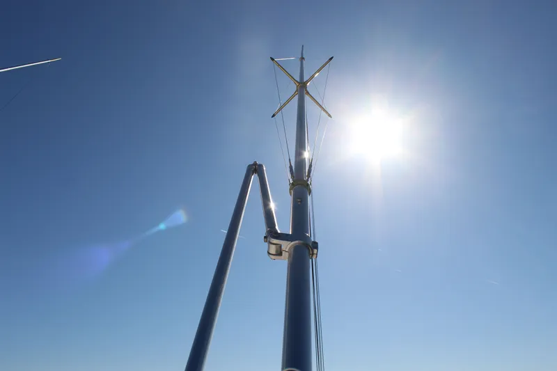 Slide: The Image of Open storage compartment on 2008 Grady-White Express 330 boat. - 45