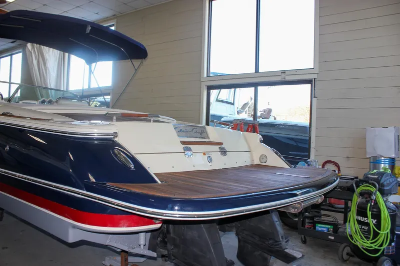 Slide: The Image of Control panel of 2011 Chris-Craft Corsair 28 boat with JBL audio system. - 43