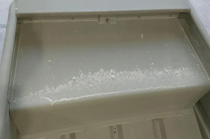 Slide: The Image of 2025 Tracker Grizzly 1436 Utility boat interior detail, showcasing durable construction. - 9