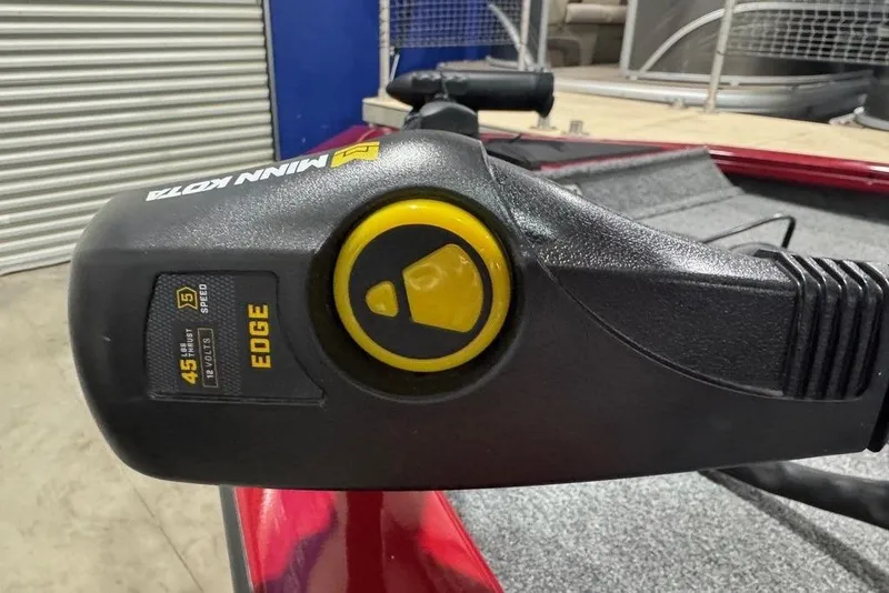 Slide: The Image of Minn Kota Edge trolling motor on 2021 Tracker Pro Team 175 TXW boat. - 42