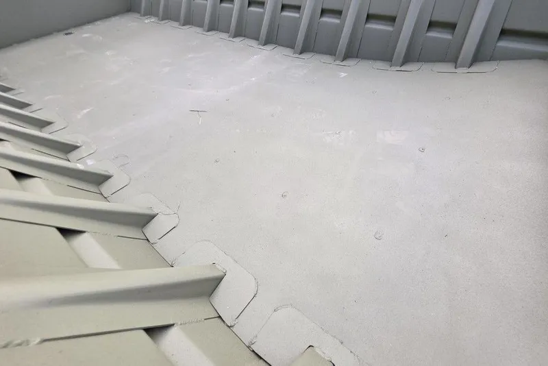 Slide: The Image of 2025 Weldcraft 1752-CL boat with Yamaha 25 outboard motor on gravel surface. - 7