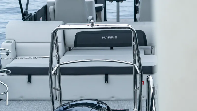 Slide: The Image of Harris Cruiser 230 boat interior, 2026 model. - 25