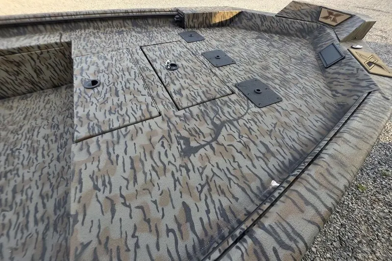 Slide: The Image of Control panel of 2026 Xpress X18DB boat with various function buttons. - 20