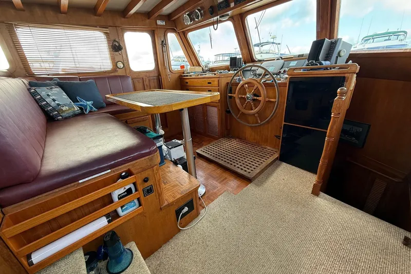 Slide: The Image of DeFever 49 - Pilothouse Looking Forward - 9