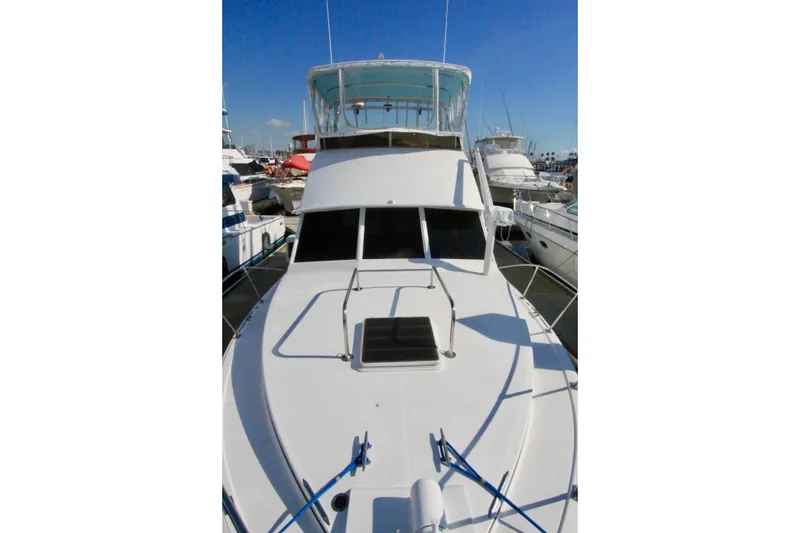 Slide: The Image of Bow view with dinghy cradle. - 8