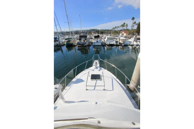 Slide: The Image of Bow view from flybridge. - 9