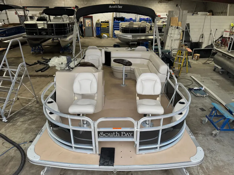 Slide: The Image of South Bay S20 Quad Fish Pontoon 2015 - 10