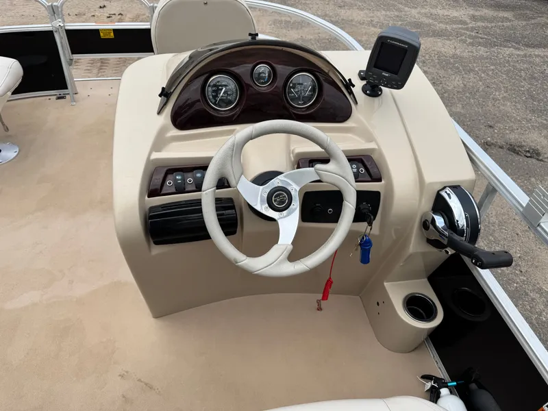 Slide: The Image of South Bay S20 Quad Fish Pontoon 2015 - 21