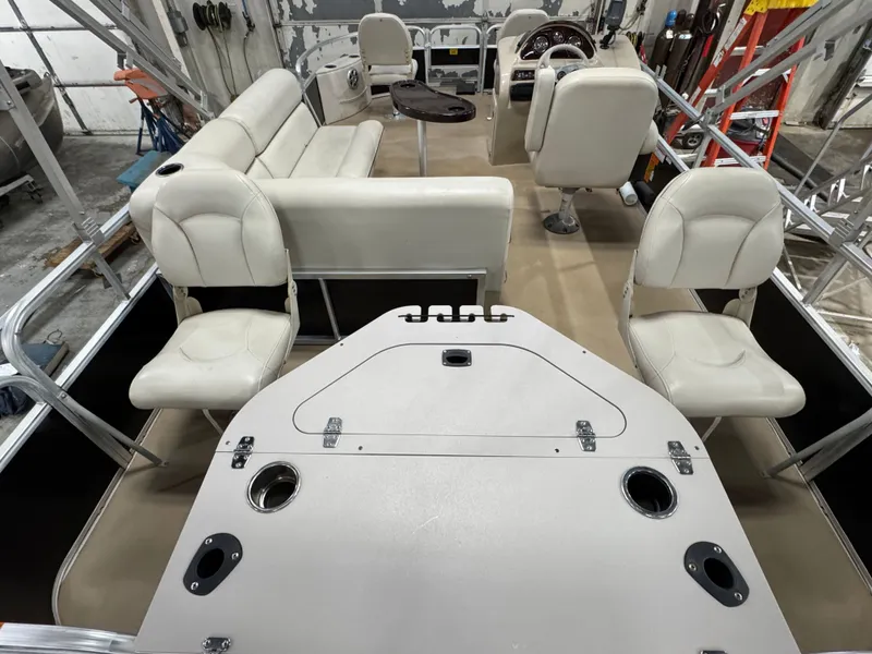 Slide: The Image of South Bay S20 Quad Fish Pontoon 2015 - 9