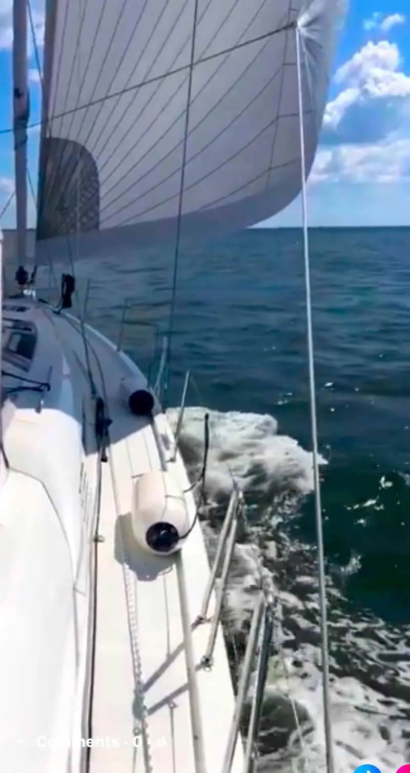 Slide: The Image of 2020 Beneteau 51.1 Starboard Sailing - 29