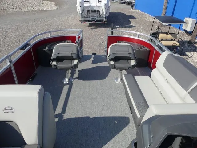 Slide: The Image of Sun Tracker Fishin' Barge 22 DLX 2026 - 17