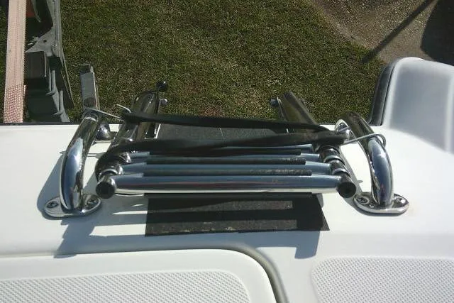 Slide: The Image of Stainless steel boat ladder on 2003 Glacier Bay 2240 Dual Console. - 18