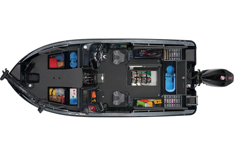 Slide: The Image of Lowrance marine electronics on Nitro ZV20 boat, 2026 model, featuring advanced navigation technology. - 5