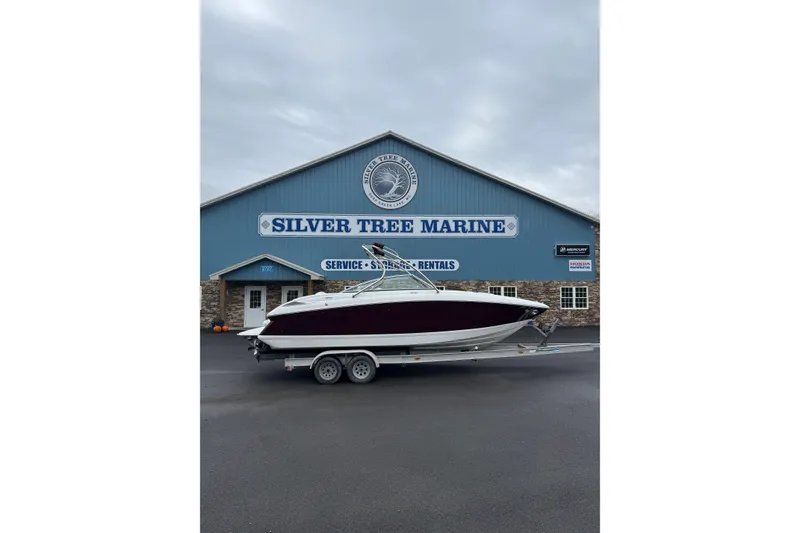 The Image of 2009 Cobalt 242 boat on trailer at Silver Tree Marine dealership. - 0