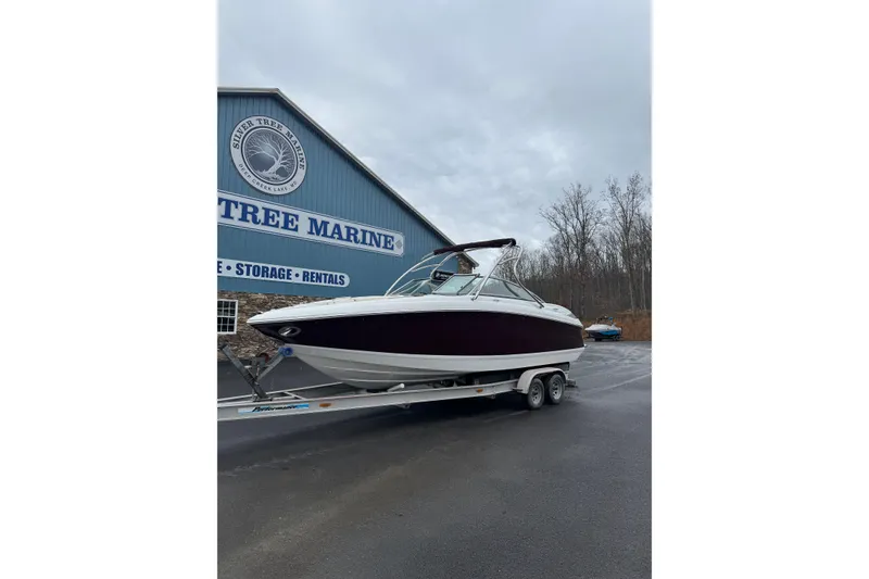 Slide: The Image of 2009 Cobalt 242 boat on trailer at Silver Tree Marine. - 5