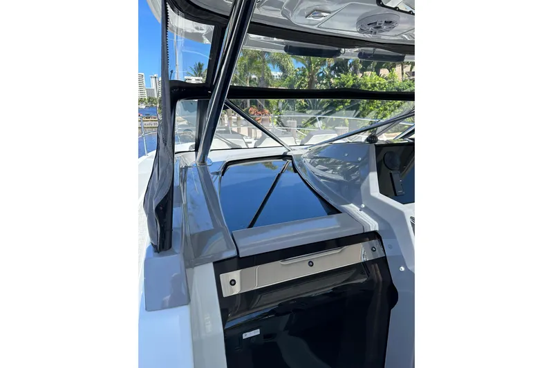 Slide: The Image of 2022 Jeanneau Leader 12.5 WA boat interior with sleek design and modern features. - 25