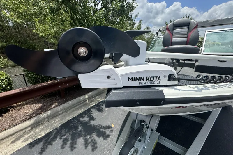 Slide: The Image of 2020 Ranger VS1682 WT boat with Minn Kota PowerDrive trolling motor. - 11