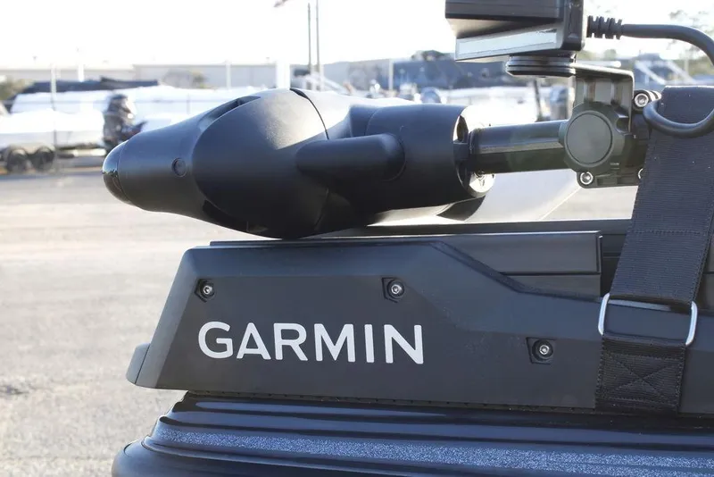 Slide: The Image of Garmin device mounted on Phoenix 921 ELITE 2026 boat, outdoor setting. - 6