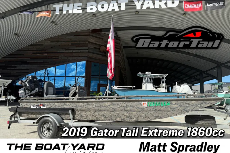 The Image of 2019 Gator Tail 1860cc Extreme boat displayed at The Boat Yard dealership. - 0