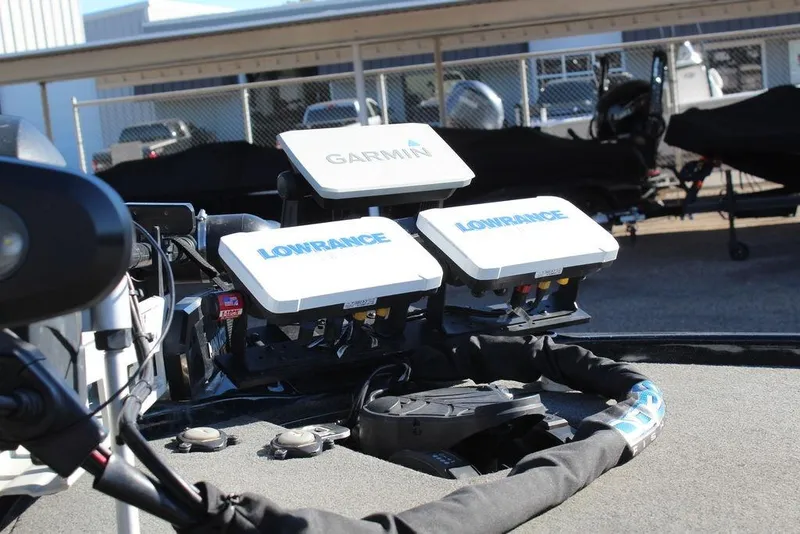 Slide: The Image of 2016 Skeeter FX21 Limited Edition boat with Garmin and Lowrance electronics. - 13