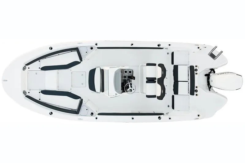 Slide: The Image of Manufacturer Provided Image: 2019 Stingray 236 CC center console boat, top view. - 42