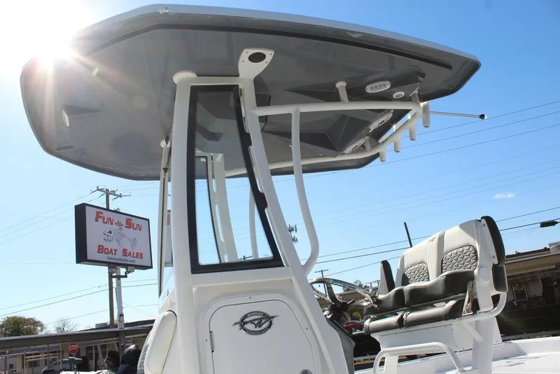 Slide: The Image of 2025 Tidewater 2210 Carolina Bay boat at Fun-n-Sun Boat Sales dealership. - 10