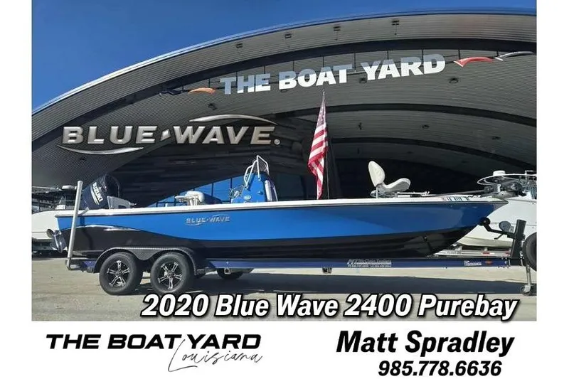 The Image of 2020 Blue Wave 2400 PureBay boat at The Boat Yard, Louisiana dealership. - 0