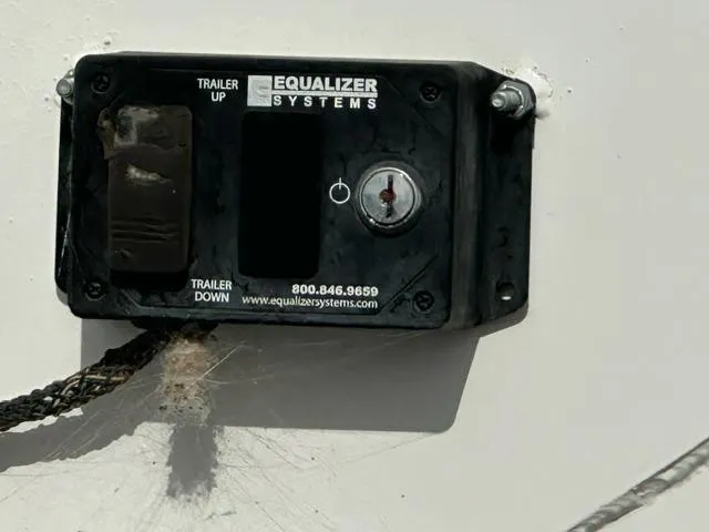 Slide: The Image of Control panel for Equalizer Systems on a 2016 Carver C34 Command Bridge. - 27