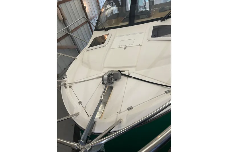 Slide: The Image of Electrical control panel on a 2016 Cutwater C-24 boat, featuring AC voltage distribution. - 12