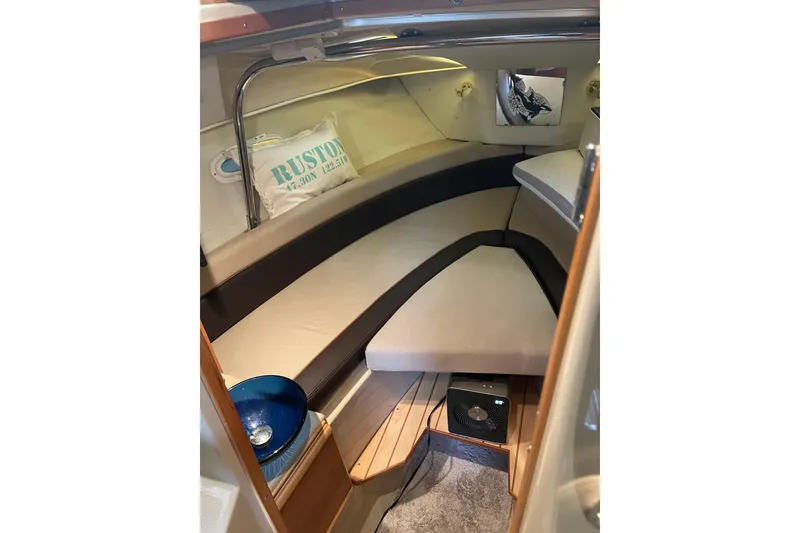 Slide: The Image of Volvo Penta engine in 2016 Cutwater C-24 boat, showcasing 240 V6 model. - 20