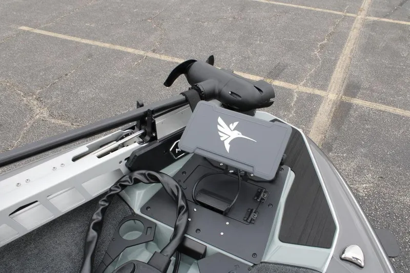 Slide: The Image of 2026 Skeeter ZXE20 boat dashboard with advanced navigation system. - 14