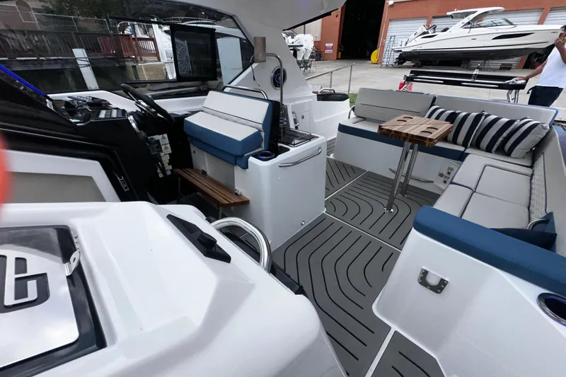 Slide: The Image of Luxury bathroom interior of 2026 Granfort 37 GTX yacht with modern fixtures. - 28