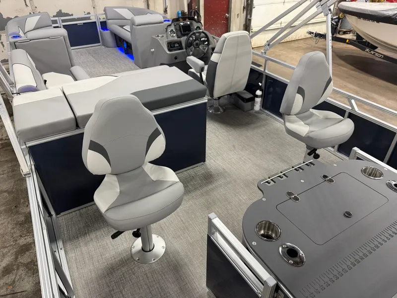 Slide: The Image of Tahoe Sport 2385 Rear Fish Tritoon & Honda 4-Stroke EFI 2026 - 24