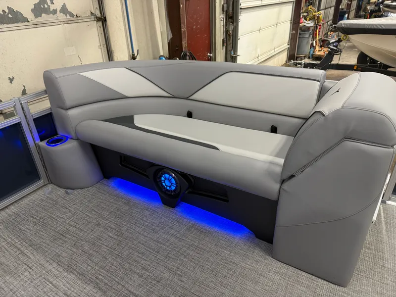 Slide: The Image of Tahoe Sport 2385 Rear Fish Tritoon & Honda 4-Stroke EFI 2026 - 30