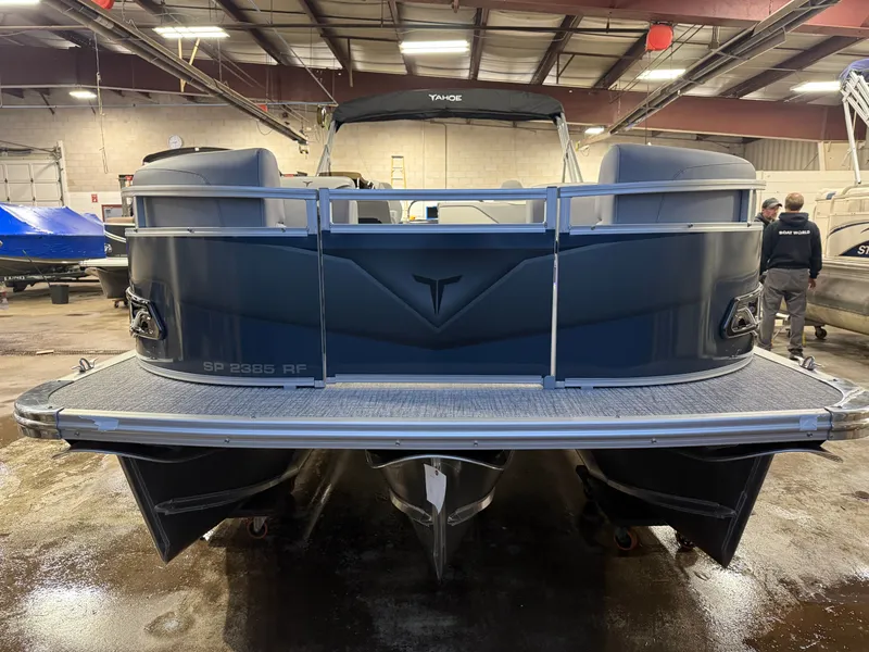 Slide: The Image of Tahoe Sport 2385 Rear Fish Tritoon & Honda 4-Stroke EFI 2026 - 38