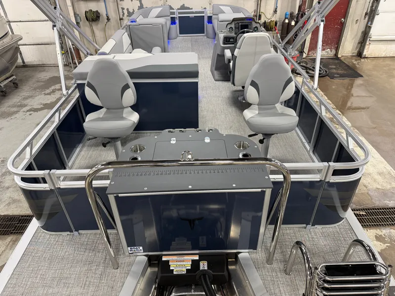 Slide: The Image of Tahoe Sport 2385 Rear Fish Tritoon & Honda 4-Stroke EFI 2026 - 5