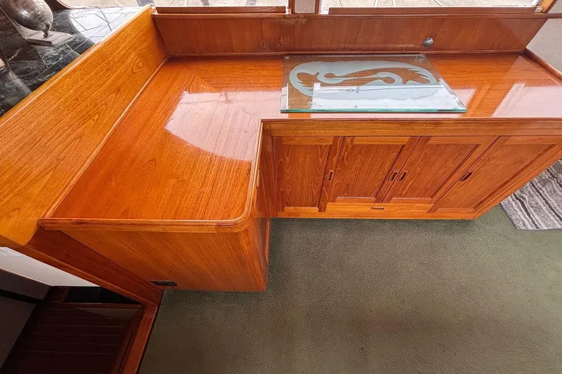 Slide: The Image of Trumpy 62 - Salon Cabinetry - 6