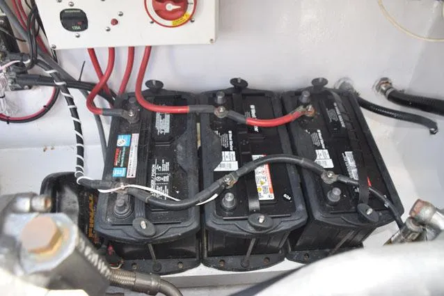 Slide: The Image of Batteries outboard of port motor - 62