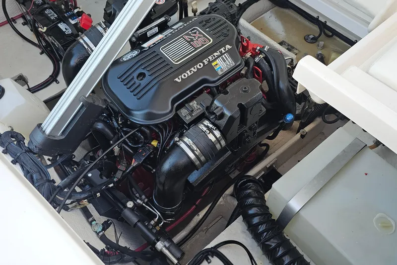 Slide: The Image of Engine compartment of a 2008 Regal 2700 ES Bowrider with Volvo Penta engine. - 51