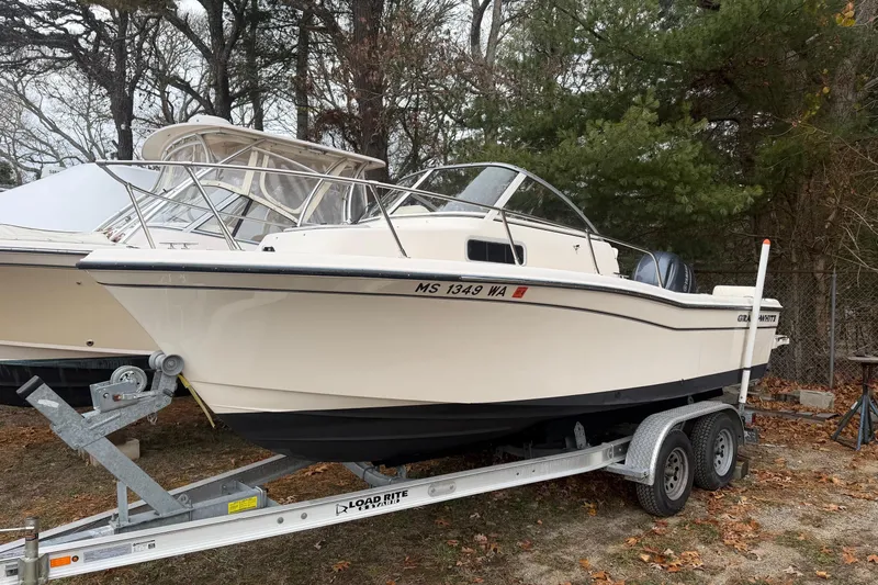 The Image of 2020 Grady-White Adventure 208 boat on a trailer. - 0