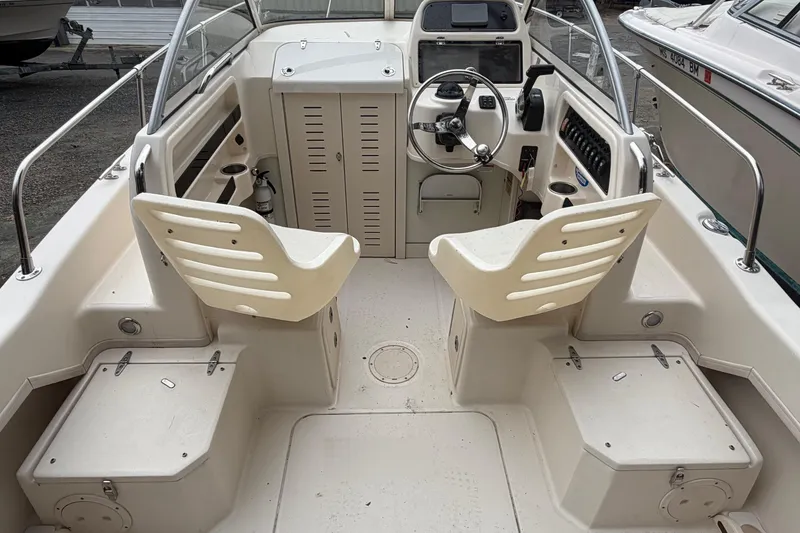 Slide: The Image of Interior of 2020 Grady-White Adventure 208 boat. - 2