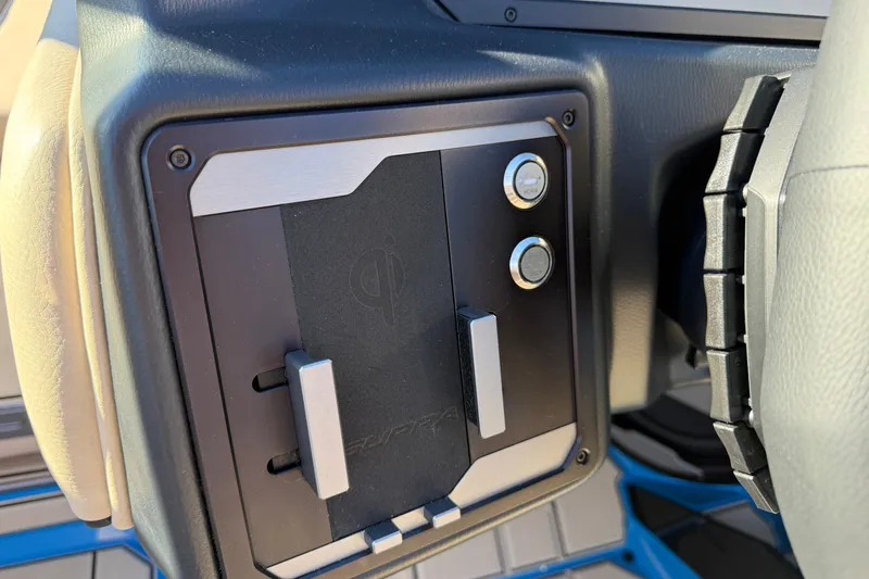 Slide: The Image of 2026 Supra SL 550 dashboard with sleek control panel and modern design elements. - 44