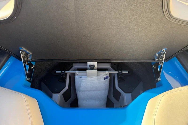 Slide: The Image of Open storage compartment in 2026 Supra SL 550, showcasing interior design and functionality. - 48