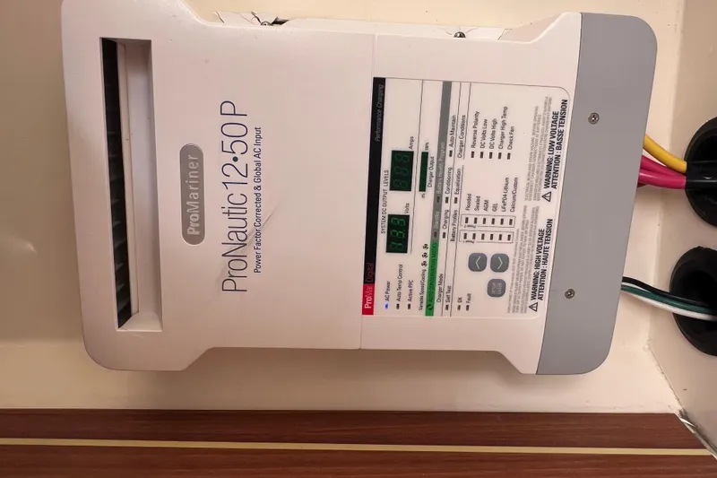 Slide: The Image of ProMariner ProNautic 12-50P marine battery charger in 2019 Scout 275 LXF boat. - 75