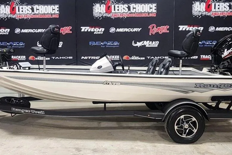 The Image of 2026 Ranger RT178 fishing boat on display at Angler's Choice event. - 1